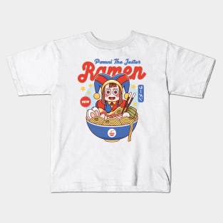 Pomni The Jester Ramen Kids T-Shirt
